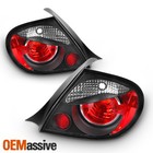 Fits 03-05 Plymouth Neon Jdm Black Tail Brake Lights Lamp Pair Left+Right Pair