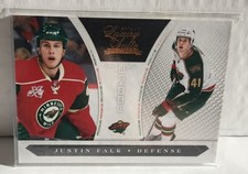 Justin Falk Minnesota Wild 2010-11 Luxury Suite Hockey Rookie /899 #198