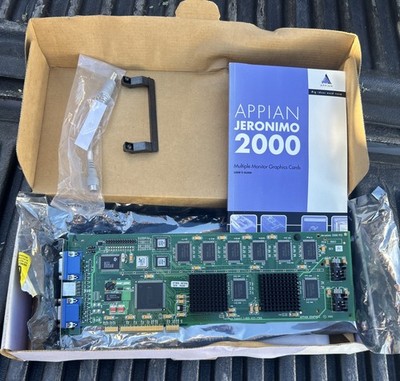 RARE 3DLabs Appian Geronimo 2000 PCI Graphics  Glint R3'' Permedia 3
