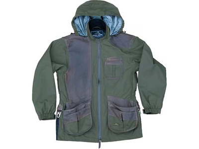 Wild Hare Shooting Gear Men's Hydro Elite Waterproof Shooting Jacket Olive Large