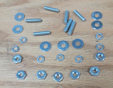 1955 Chevy Chrome Hood Bar Mounting Stud Hardware Kit Usa Made 1955 Chevy Chrome Hood Bar Mounting Stud Hardware Kit Usa Made