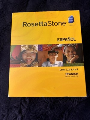 Rosetta Stone Spanish Latin America Version 3 Level 1-5 Audio Companion