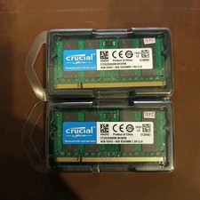 Crucial 8GB 2x4GB DDR2-800 SODIMM Laptop RAM CT2G2S800M.M16FM