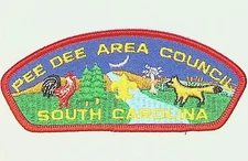 Pee Dee Area Council Boy Scout Council Patch CSP South Carolina Embroidered