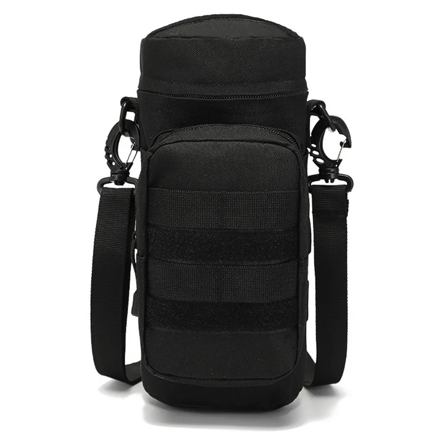 Bag Military Hiking Belt Holder Kettle Pouch Outdoor