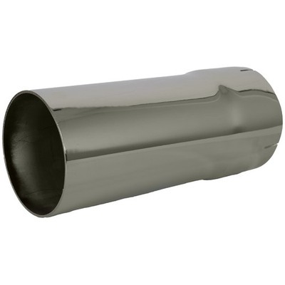 Exhaust Stack Pipe Replacement for UNIVERSAL - 5'' x 12'', Straight Chrome