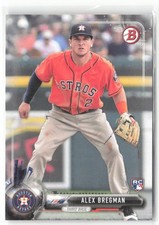 2017 Bowman Baseball Alex Bregman #75 RC Houston Astros