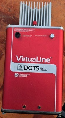 LASERGLOW VirtuaLine PRO Line Projector V2 Red Standard Angle Lens HVPR85XX2