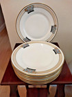 Vintage Art deco Hutschenreuther Selb china salad plates, set of 8, mint — photo 2