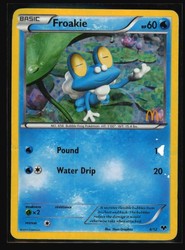 Froakie 4/12 McDonald's Collection 2014 Holo Promo