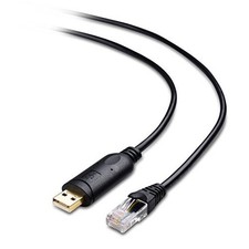 USB to RJ45 Console Cable Compatible with Cisco Console Cable, Rollover