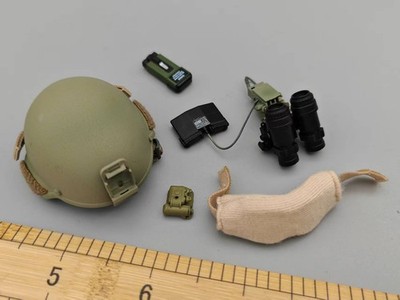 SoldierStory SS067 1/6 Scale FBI HRT Hostage Rescue Team Helmet Set Model