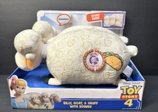 Toy Story 4 BO PEEP SHEEP Billy Goat  Gruff with sounds 2019 Disney Pixar PLUSH