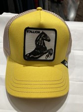 Goorin Bros The Farm The Stallion Yellow Trucker Hat - New With Tag