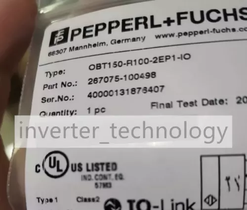 New Pepperl+Fuchs OBT150-R100-2EP1-IO P+F Diffuse Reflective Sensor Free Ship