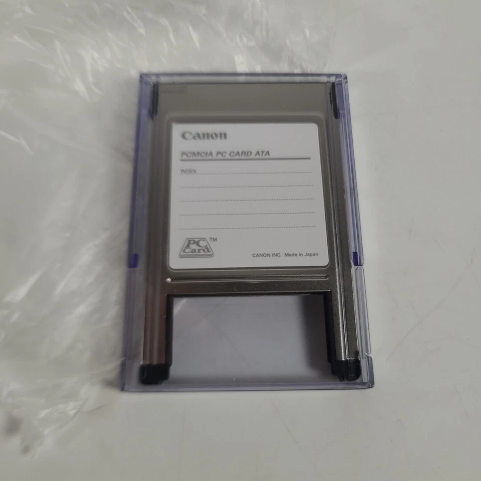 Canon CompactFlash Type I to PC-Card Type II PCMCIA Adapter (3229A002) Boxed - Image 2 of 4