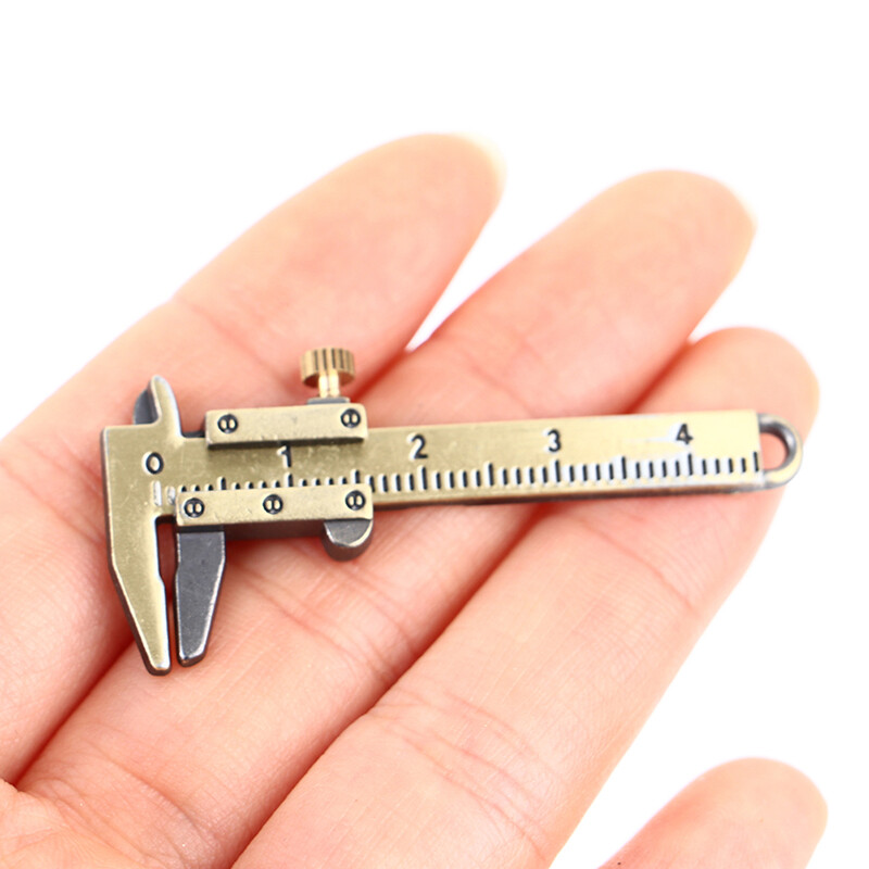 Mini Ruler 1:12 Dollhouse Miniature Ruler Vernier Caliper Model Doll ...