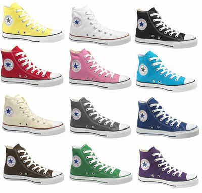 SCARPE CONVERSE ALL STAR ALTE E BASSE ORIGINALI NUOVE vari colori e modelli  | eBay