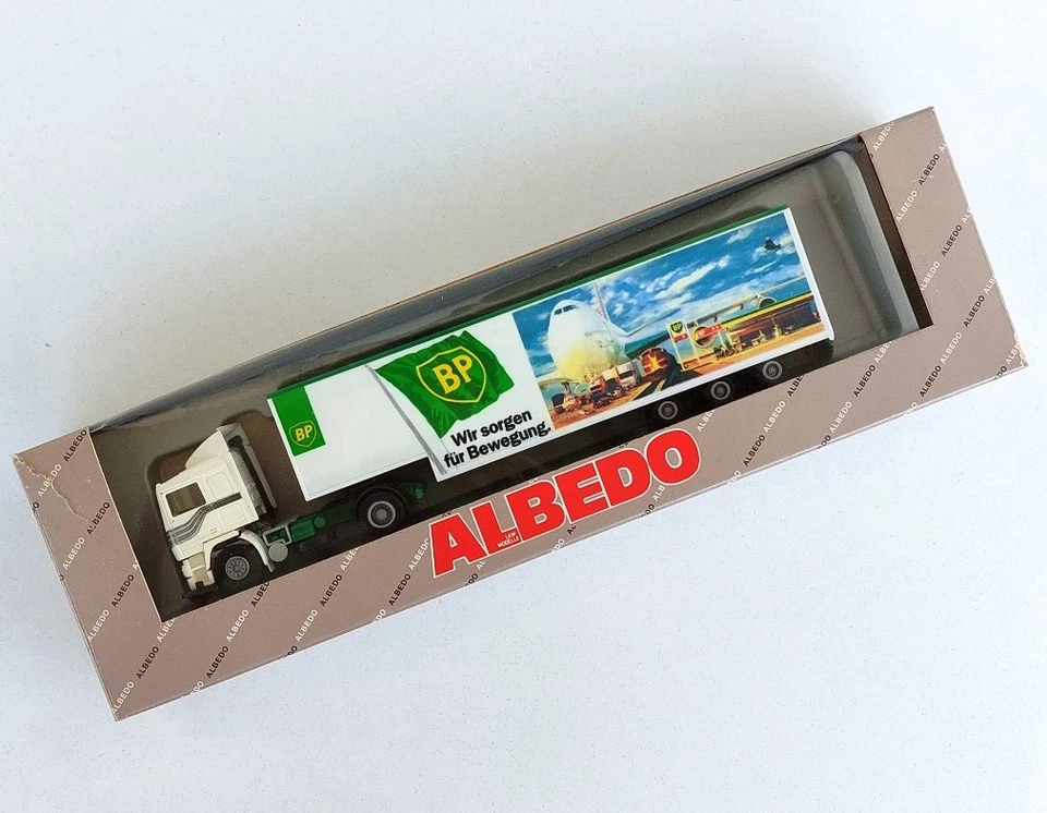 ALBEDO HERPA 1:87 - #360326 - Volvo F12 - Jumbo Trailer - BP - Immagine 2 di 2