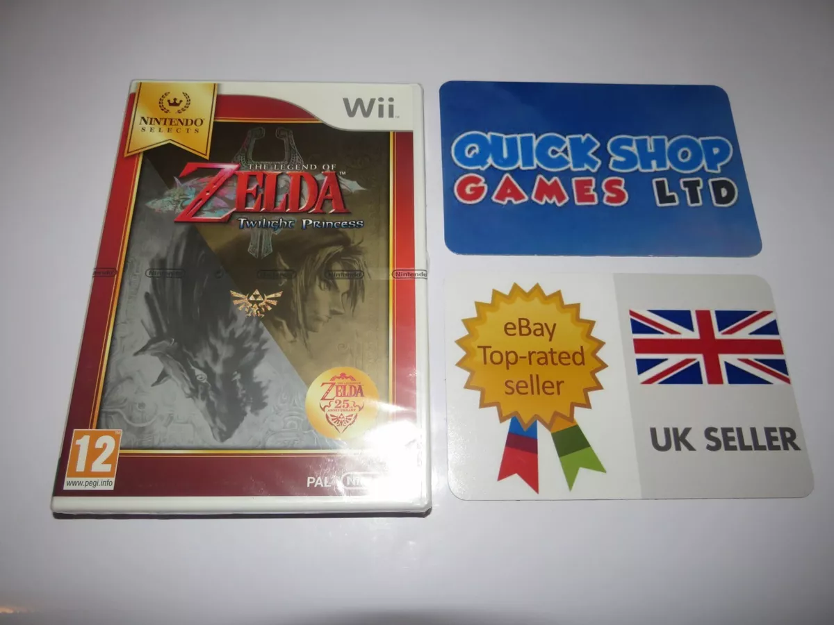 Zelda Twilight Princess: Nintendo Selects WII Game