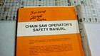 JONSERED 2045 TURBO CHAIN SAW OPERATORS MANUAL COLLECTOR VINTAGE OEM 101 87 1993 — photo 1