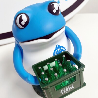 小物 Frog Hite Jinro Terra Box Frog Toad Toy Figure Korean Soju Beer | eBay UK