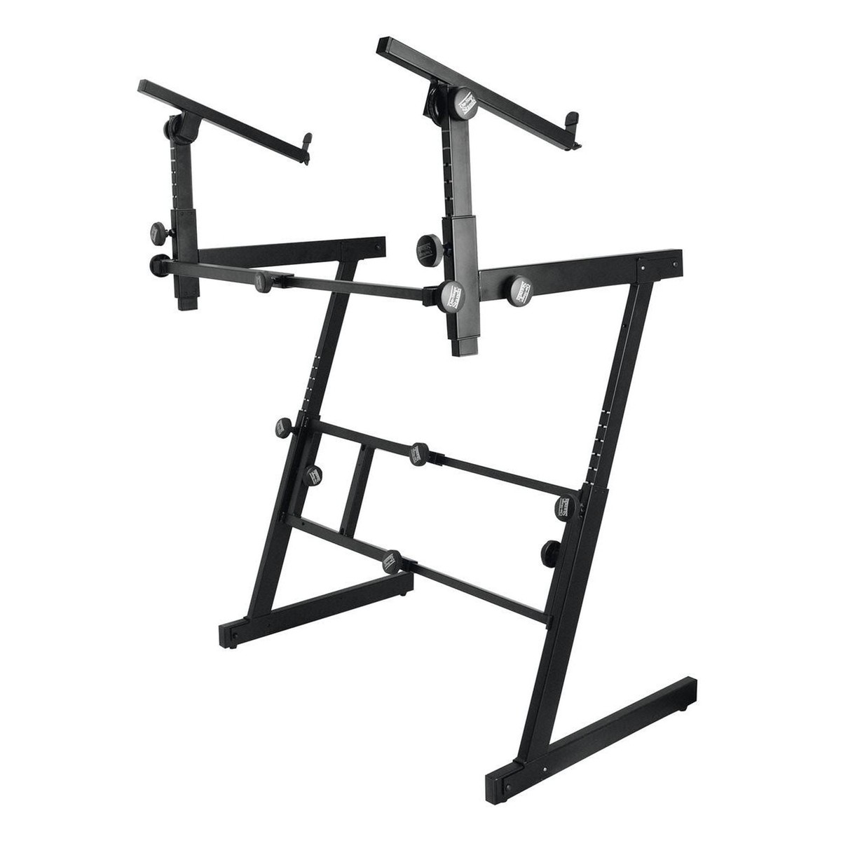 FRONT PRESENTS Dev Large & KZA´s 2枚セット On-Stage - Folding-Z Keyboard Stand with Second Tier - On-Stage