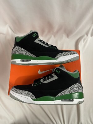 Nike Air Jordan Pine Green 3 Retro 3s CT8532-030 Men's Size 12 NEW