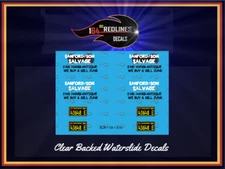 1/18 "Sanford and Son - Old Truck Door Emblems" Decal  SCR-118-1310