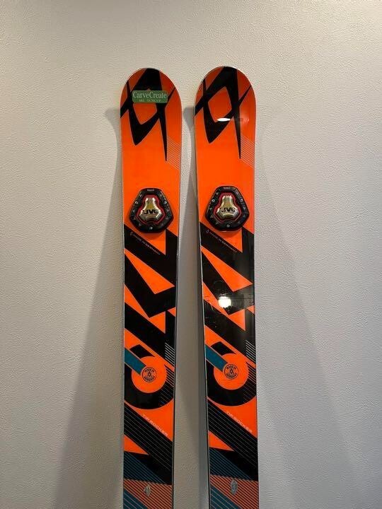 Esquís Volkl Racetiger GS 183 cm R23 con placa de pistón buen estado de Japón