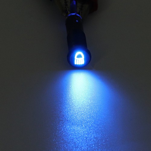 Coche Barco 12V 16mm LED Luz Indicadora Salpicadero Panel Advertencia Piloto - Imagen 11 de 11