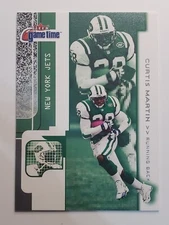 2001 Fleer Game Time #63 Curtis Martin ~ New York Jets