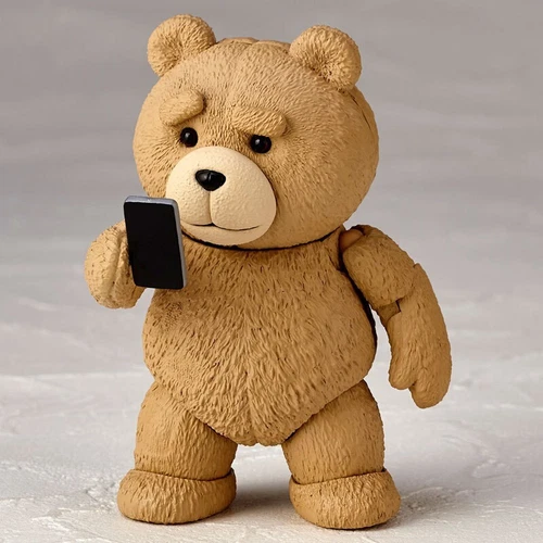 10 cm TED 2 Film Teddybär 4 Zoll in Schachtel bewegliche Actionfigur Spielzeug Sammlermodell - Bild 6 von 9