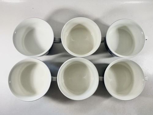 6x Arabia Valencia Ulla Procope Tea Cup & Saucer Set - Picture 3 of 20