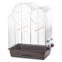 Duvo+ VogelkäFig Natural Eliza 54X34X75 Cm Braun/Zinc FüR Wellensittiche