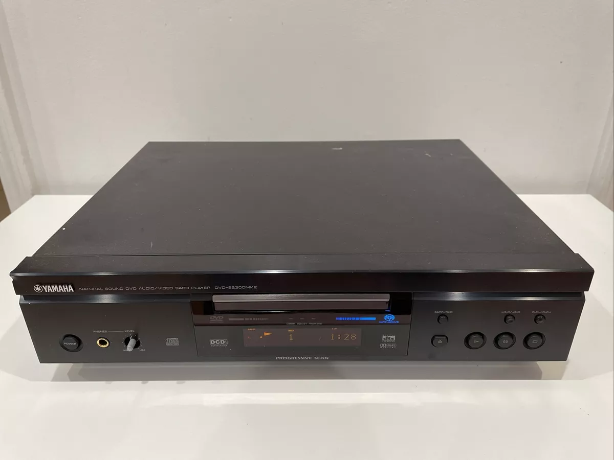 Yamaha DVD-S2300MK2 MK2 MKII Natural Sound DVD Audio/Video SACD Player