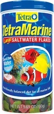 Marine Saltwater Fish Flakes 5.65oz – Nutritionally Balanced Large Flakes