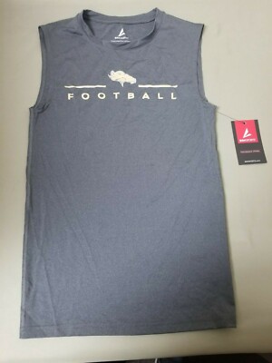 New NFL Mens Denver Broncos Sleeveless Shirt Top.