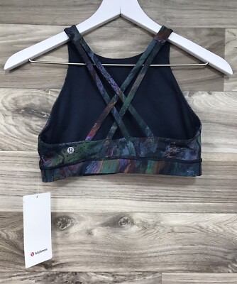Lululemon Energy Bra High Neck Size 4 B/C Cup 🪐 Cosmic Shift