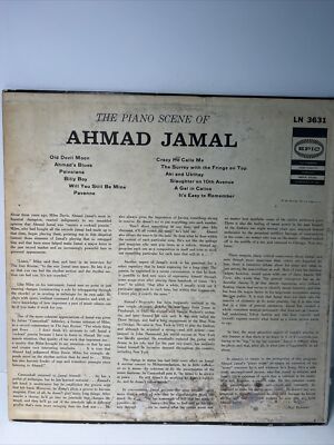 The Piano Scene of AHMAD JAMAL -1959-Epic Records-LN 3631- | eBay
