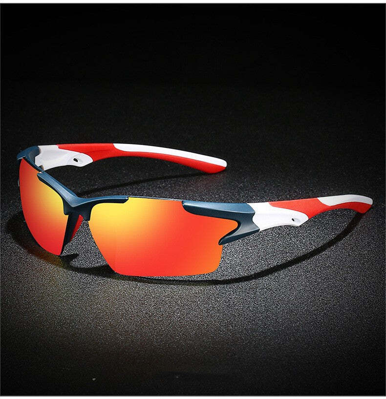 Colorful Film Driving Mirror Fishing sunglass for mens