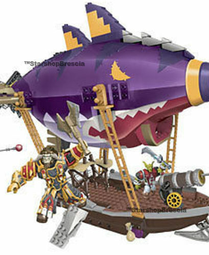 World Of Warcraft - Zestaw konstrukcyjny Mega Bloks Goblin Zeppelin Najtańsza najniższa cena