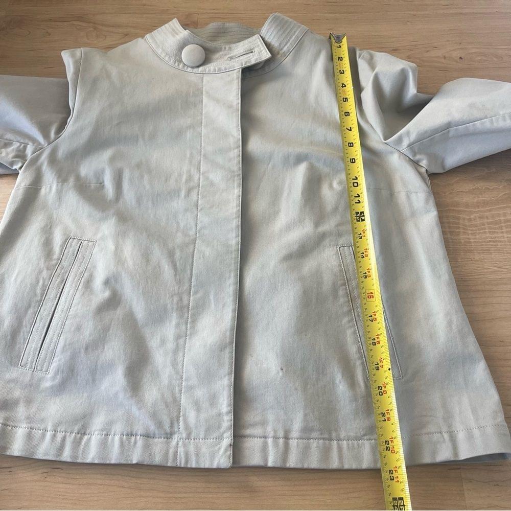 Talbots Women's Medium Button Down Stretch Blazer… - image 10