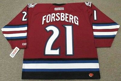 اكيتا PETER FORSBERG Colorado Avalanche 2002 CCM Throwback Alternate NHL Hockey  Jersey | eBay اكيتا