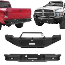 Steel Front Or Rear Bumper Wwinch Plate For 2003 2004 2005 Dodge Ram 2500 3500