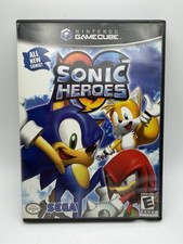 Sonic Heroes (Nintendo GameCube 2004)  Black Label CIB Complete /w Manual TESTED