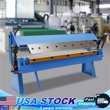 24 Pan And Box Brake Sheet Metal Pan And Box Metal Brake W Removable Fingers