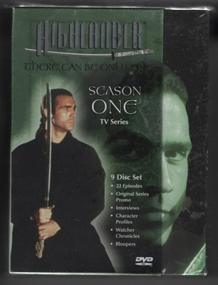 Highlander: TV Series - Season One 1 (DVD 2002, 9-Disc Set) NEW SEALED FREE SHIP