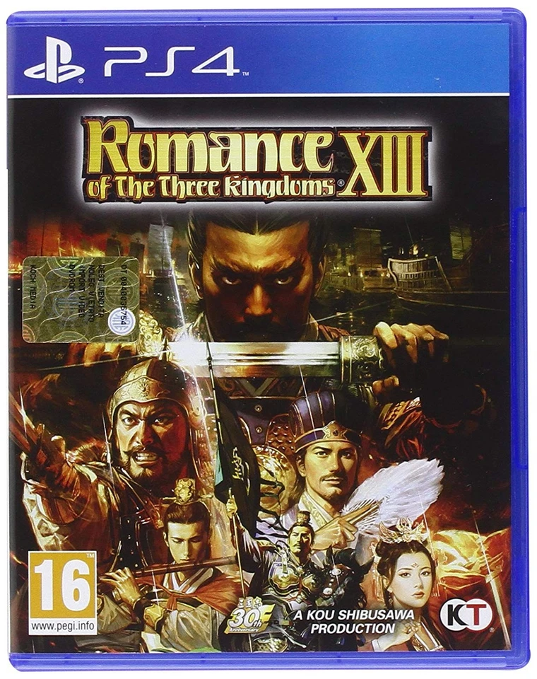 Romance Of The Three Kingdoms XIII PS4 (SP) [PO88772]