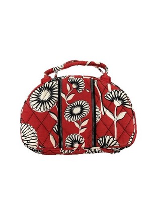 Vera Bradley Retired 'Deco Daisy' Pattern, Cosmetic Bag with Zipper and Handle